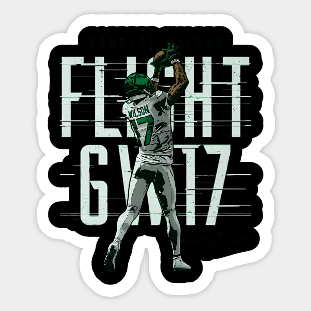 Garrett Wilson New York J Flight Gw17 Sticker by keng-dela